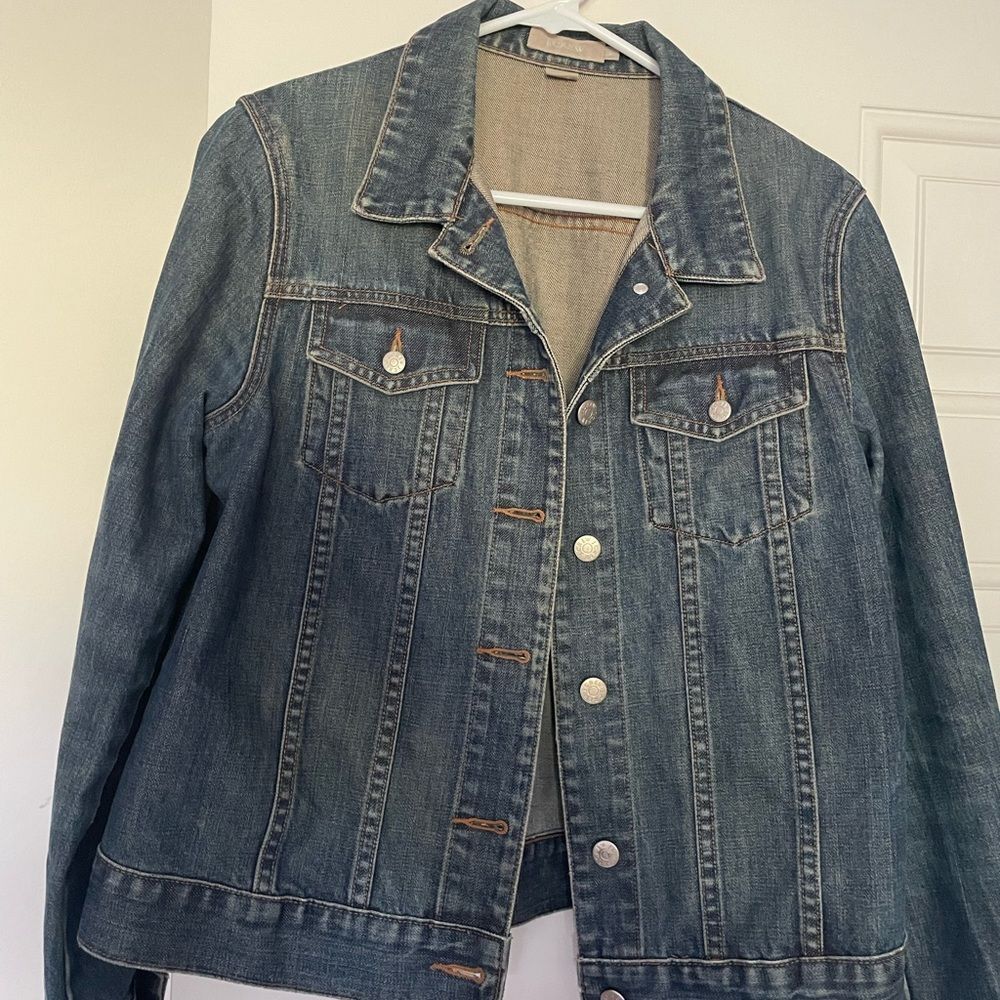 Vintage J Crew Denim Jacket (size M)